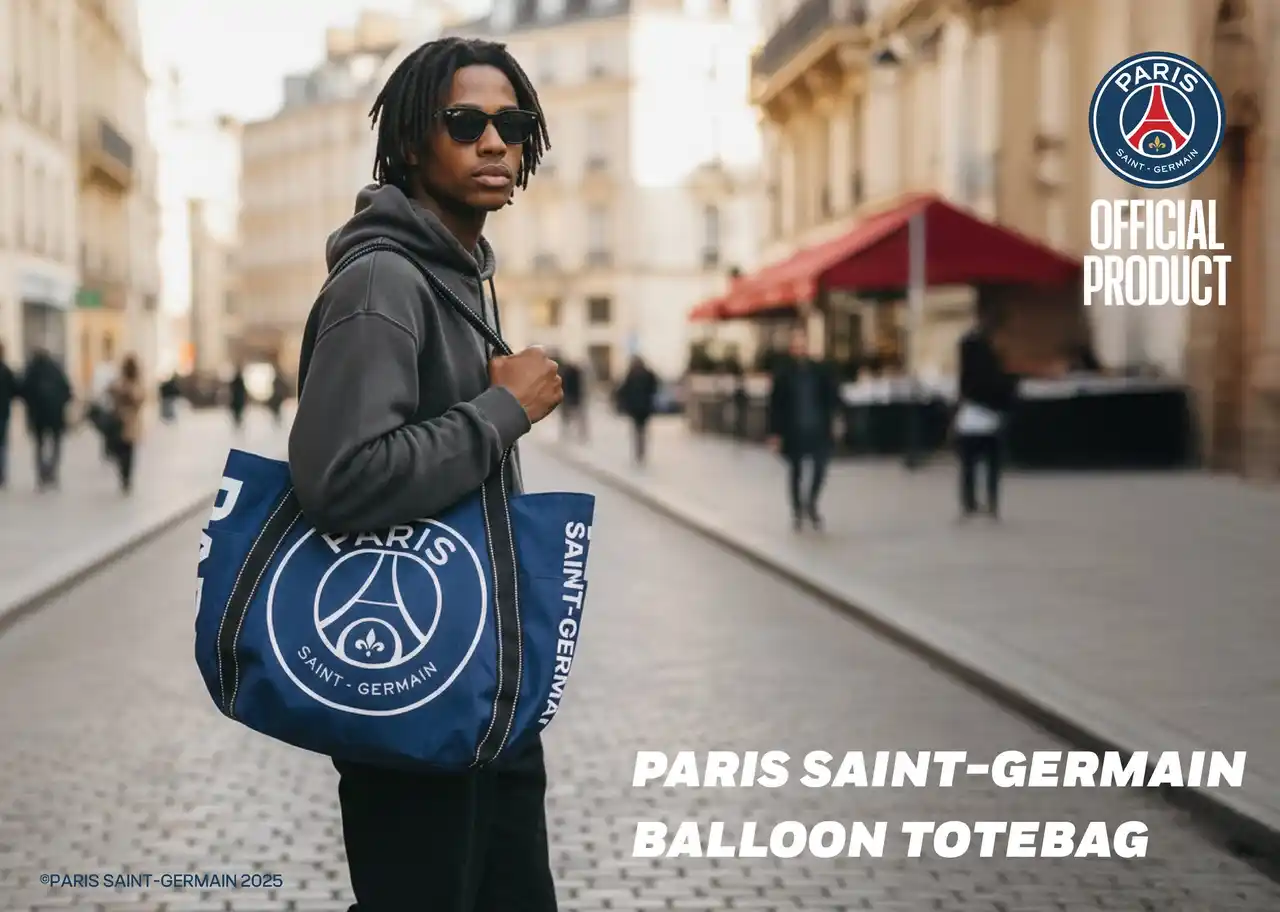 【株式会社イーカムグループ】 E-COMEGROUPより『パリ・サンジェルマン』のトートバッグがリリース！