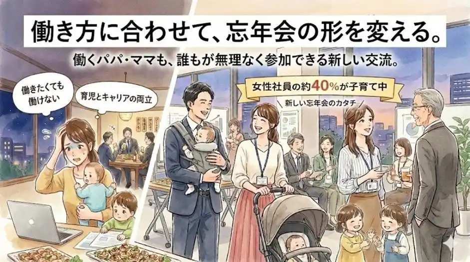 【株式会社ピアズ】 働くパパ・ママ必見！子連れOKのオフィス忘年会を実施