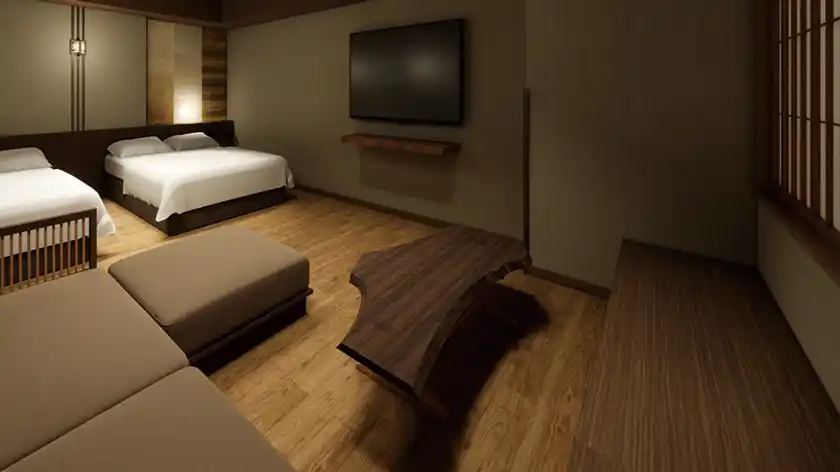 ロイヤルスイート:リビング