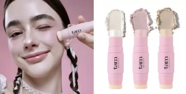 ウォーターグルー・ブラッシャー”で話題のTAM BEAUTY、年末メイクは「立体グロウ」ハイライターで攻略