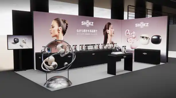 【Shokz Japan株式会社】 オープンイヤー型イヤホンメーカーShokz、国内最大級のポータブルオーディオフェスティバル　ポタフェス 2025 冬 秋葉原に出展！
