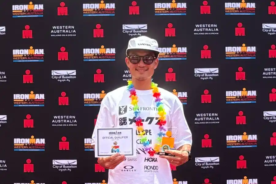 サンフロンティア不動産所属アスリート・古谷純平選手、トライアスロンレース「IRONMAN Western Australia」で総合3位入賞