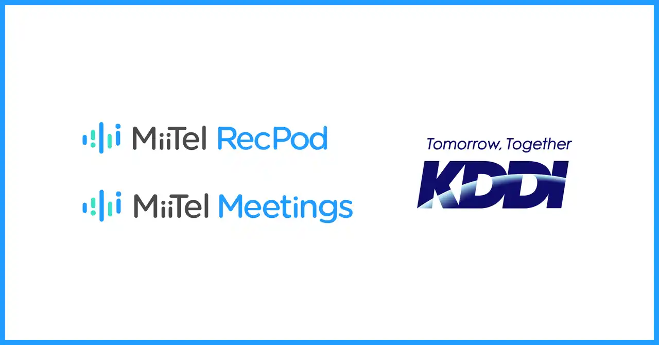 対面会話解析AI「MiiTel RecPod」、Web会議解析AI「MiiTel Meetings」がKDDI法人営業部門に導入され、営業部門の成果向上に向け活用