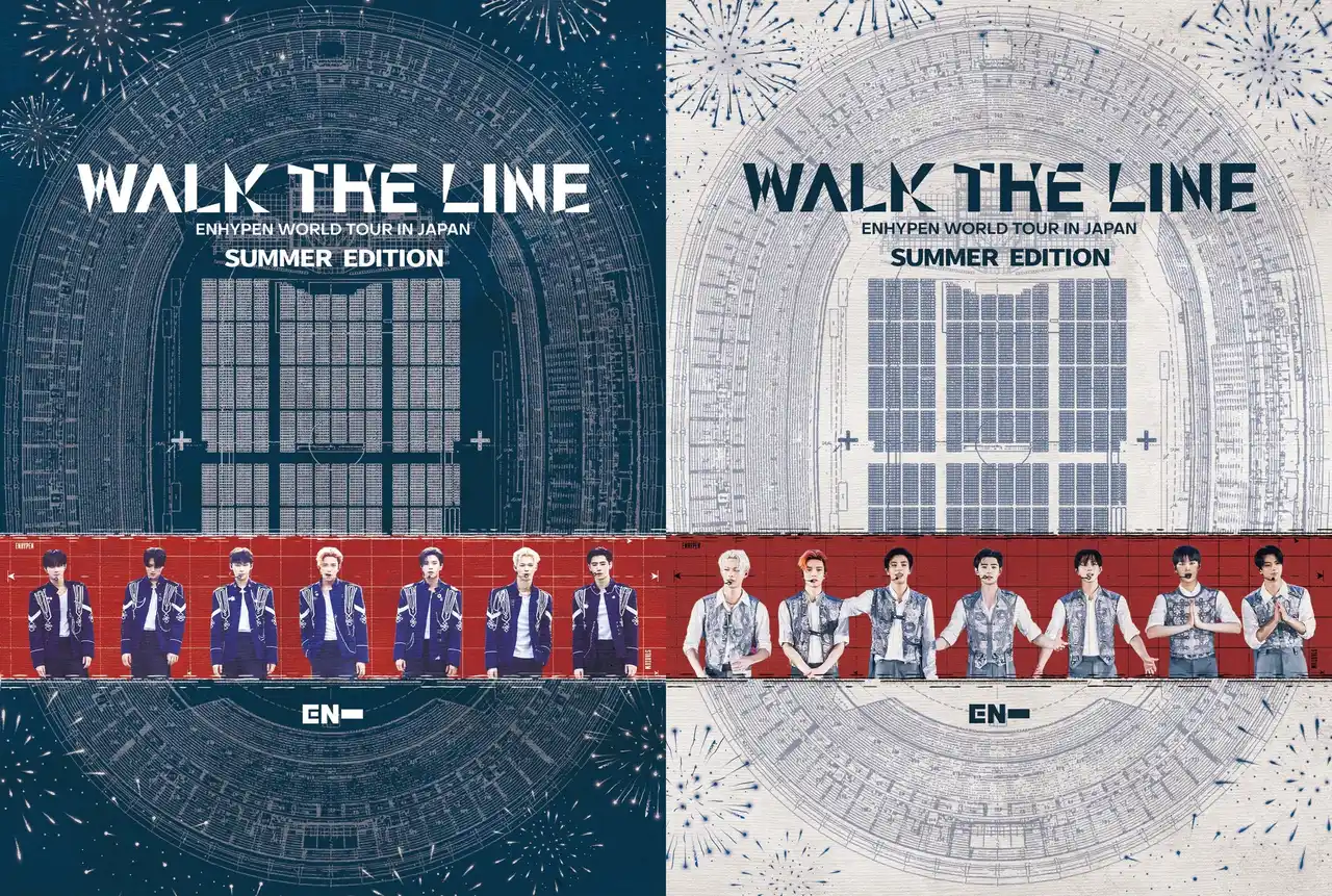【株式会社HYBE JAPAN】 『ENHYPEN WORLD TOUR 'WALK THE LINE' IN JAPAN -SUMMER EDITION-』Blu-ray & DIGITAL CODE発売決定！