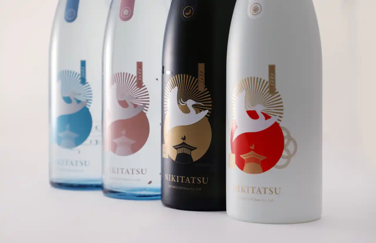 【水口酒造株式会社】 水口酒造が、創業130周年を記念して「仁喜多津」主力4商品を全面リブランディング。「NIKITATSU」新シリーズとして2月4日（水）より発売開始。