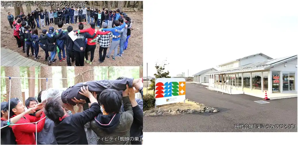 【NTT東日本株式会社】 『深沼うみのひろば』で企業向けアウトドア研修プログラムの提供を開始！