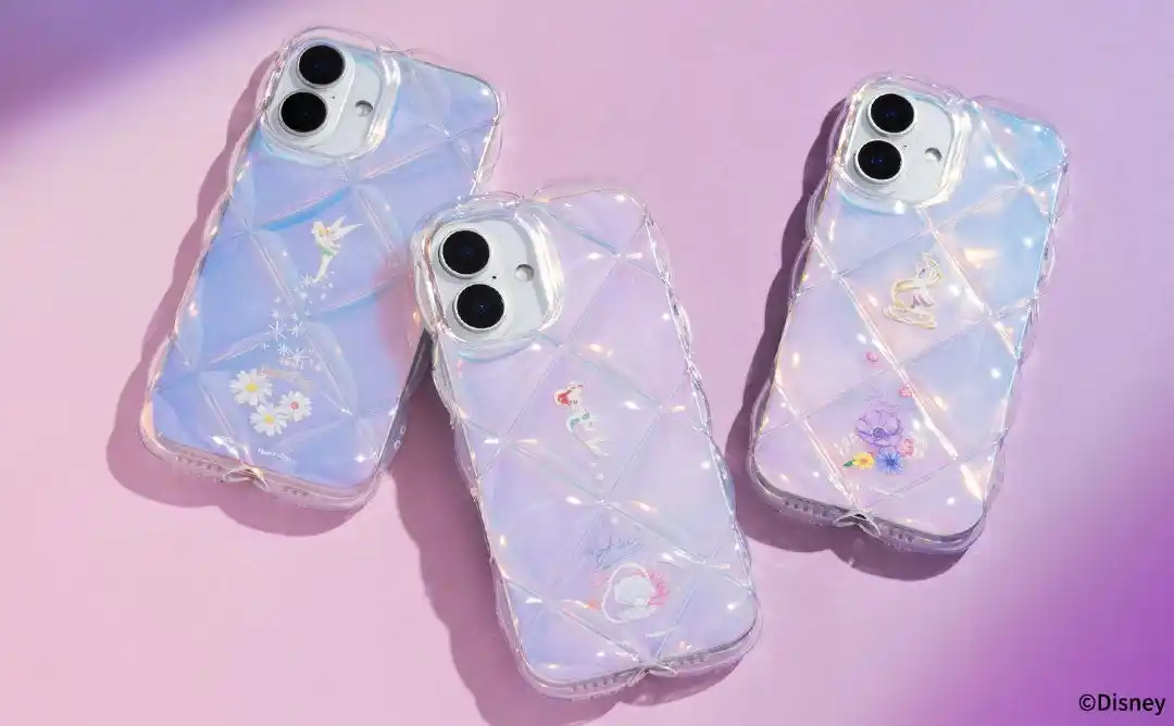 【Hamee】 ぷっくり感が可愛い！「ディズニーキャラクター」デザインのクリアキルティングケースが新登場！