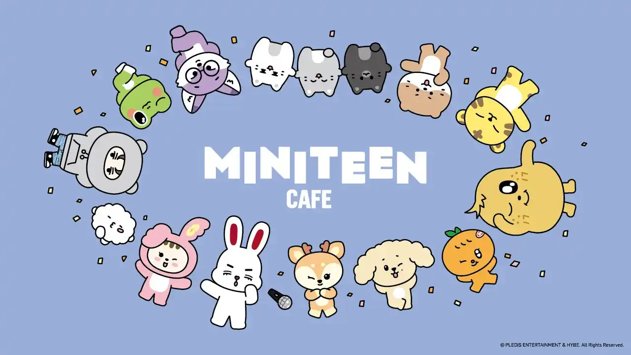 【株式会社エルティーアール】 SEVENTEEN公式キャラクター「MINITEEN」初のテーマカフェが開催決定！「MINITEEN CAFE」期間限定オープン！！