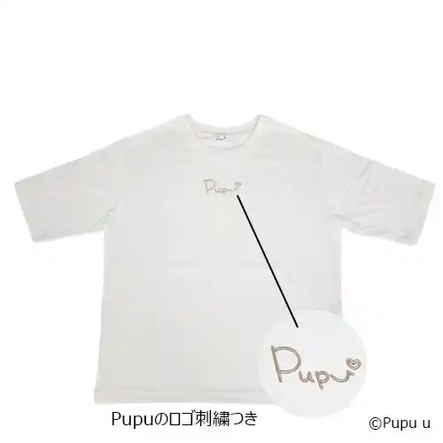 【アイピーフォー株式会社】 しまむらオンラインストアに「Pupu」のTシャツが初登場！2025年7月14日（月）より予約販売開始！