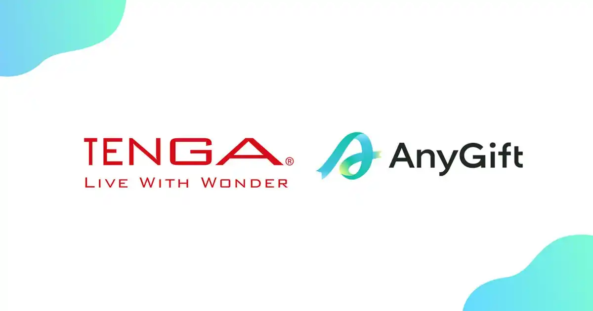 【株式会社TENGA】 住所を知らない相手にも贈れるeギフトサービス「AnyGift」をTENGA公式オンラインストアに導入！