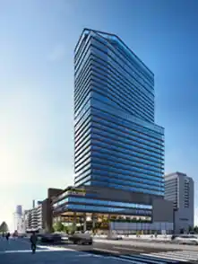 【株式会社朝日新聞社】 広島市中心市街地再開発ビルの名称 「KAMIHACHI X(カミハチクロス)」に決定