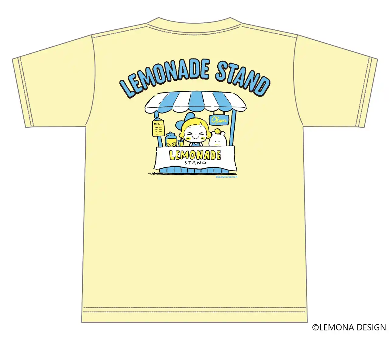 【キャンサーネットジャパン】 【購入して支援】小児・AYA世代がん啓発応援グッズ「レモン&シュガー」コラボTシャツ販売開始！