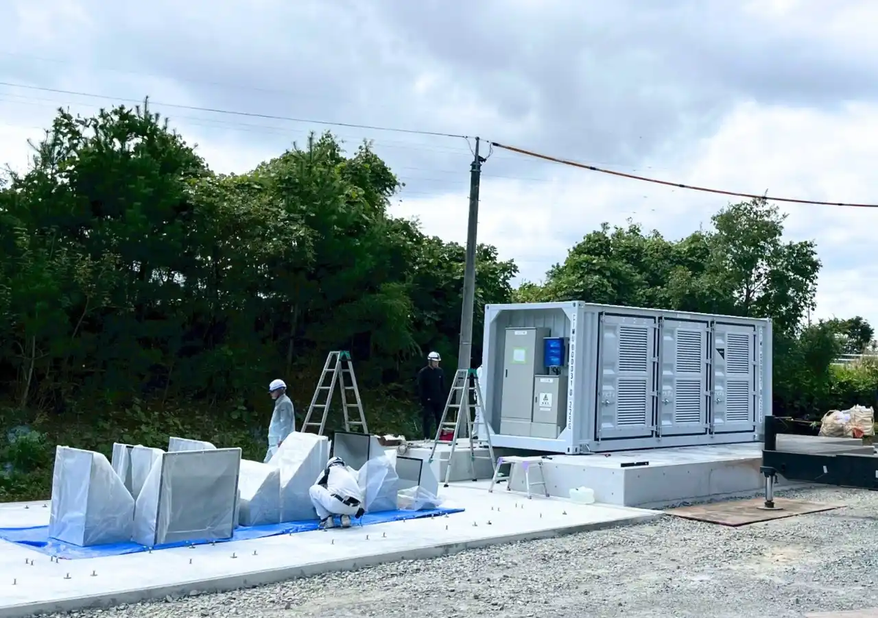 【日本蓄電池株式会社】福島県白河市にて系統用蓄電施設「NC白河市金勝寺蓄電所」蓄電池設置開始