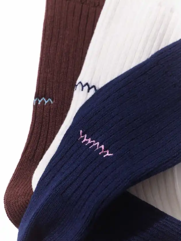 Ribbed Crew Socks1