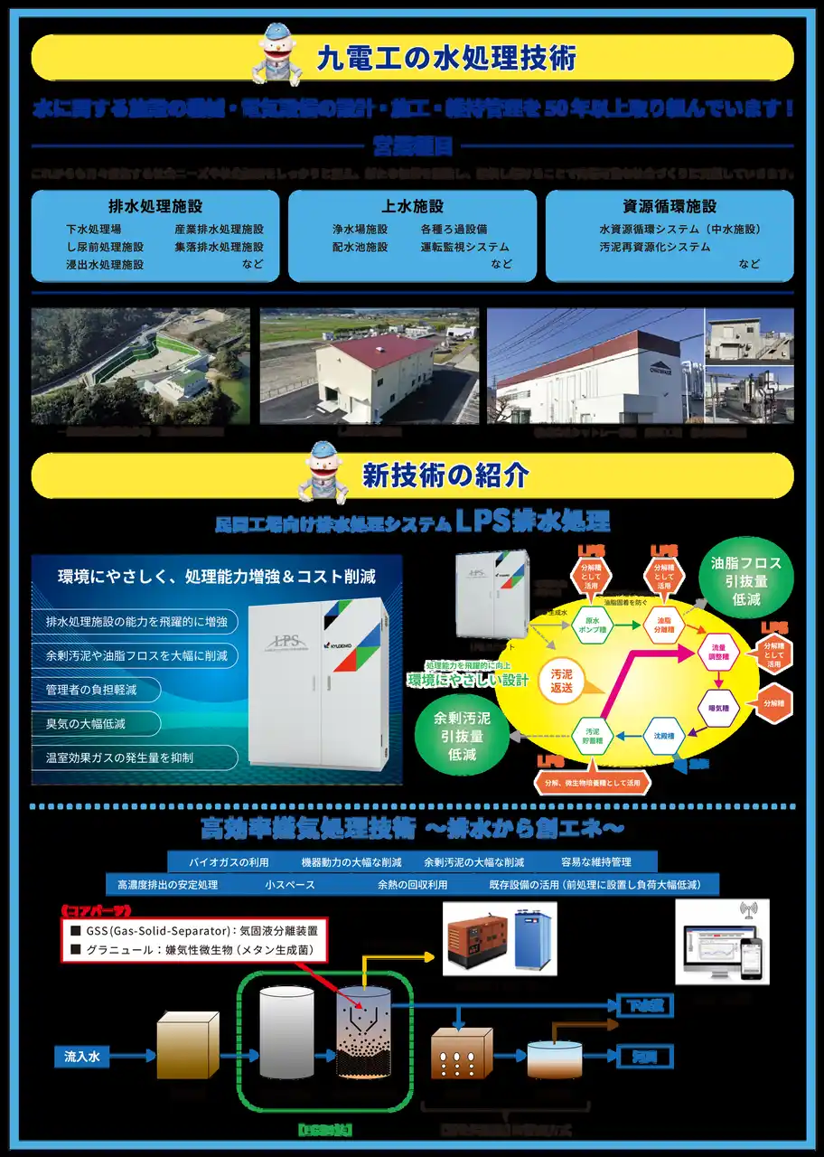 【株式会社九電工】 下水道展’25大阪 出展について