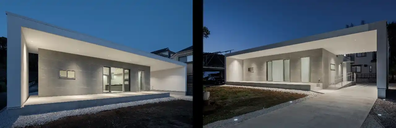 【LUSTYdesign 株式会社】 何十年先も色褪せない“普遍的な美”と“威風堂々”とした佇まい海外邸宅を彷彿とさせる「木造平屋レジデンス」完成