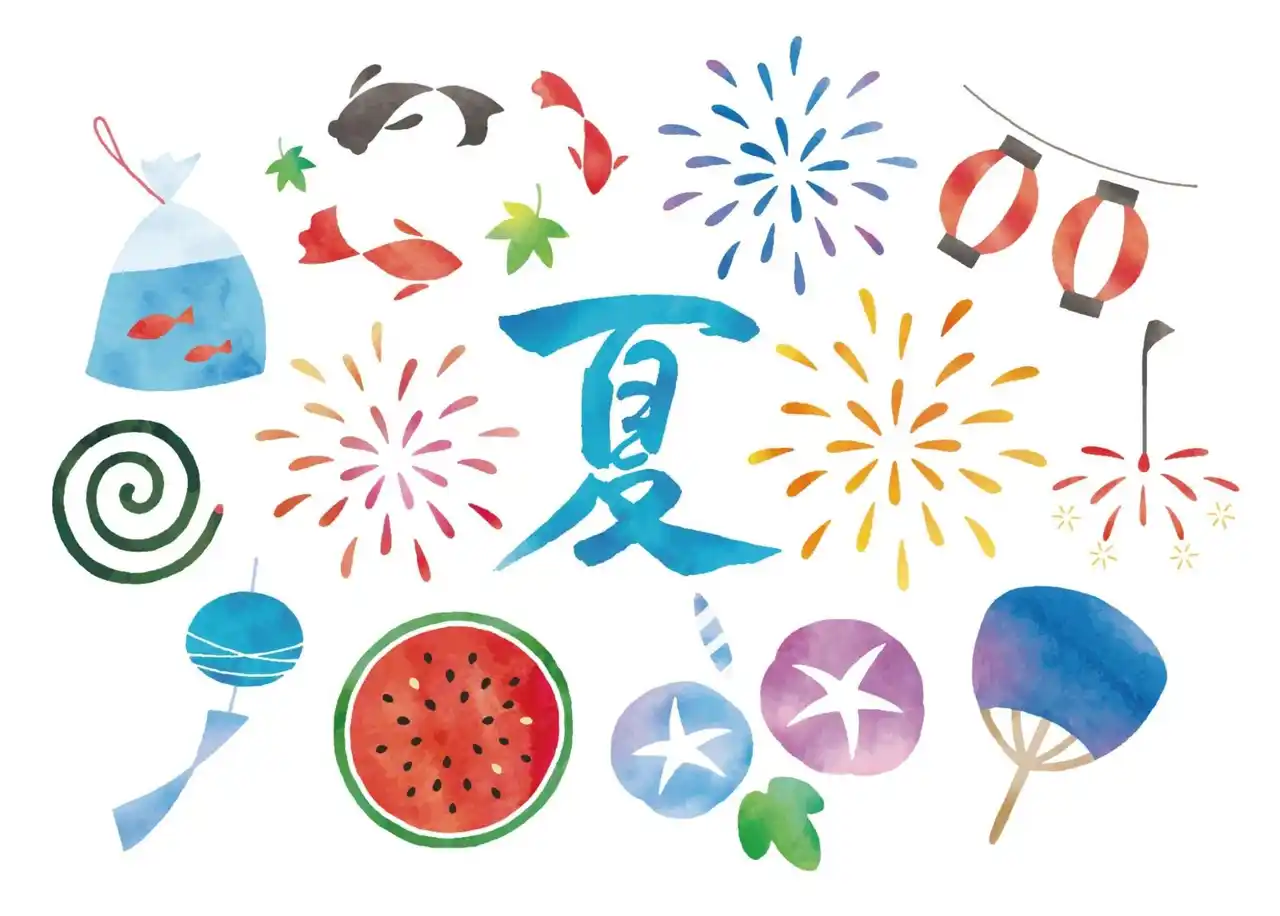 「夏といえば？」みんなが連想する行事・食べ物・遊びをランキング形式で紹介