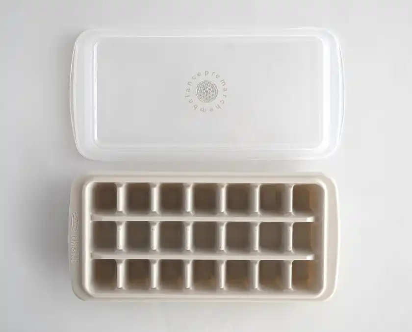 フタに「フラワーオブライフ」のシンボル入り