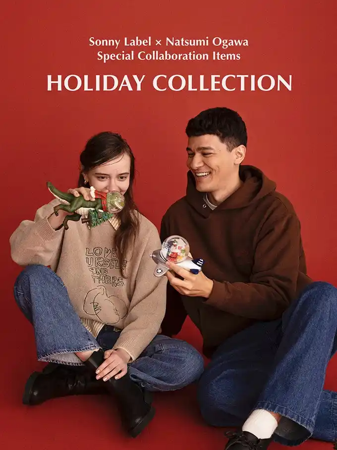 【（株）アーバンリサーチ】 - Sonny Label meets オガワナツミ - Holiday Special Collaboration Itemが登場！