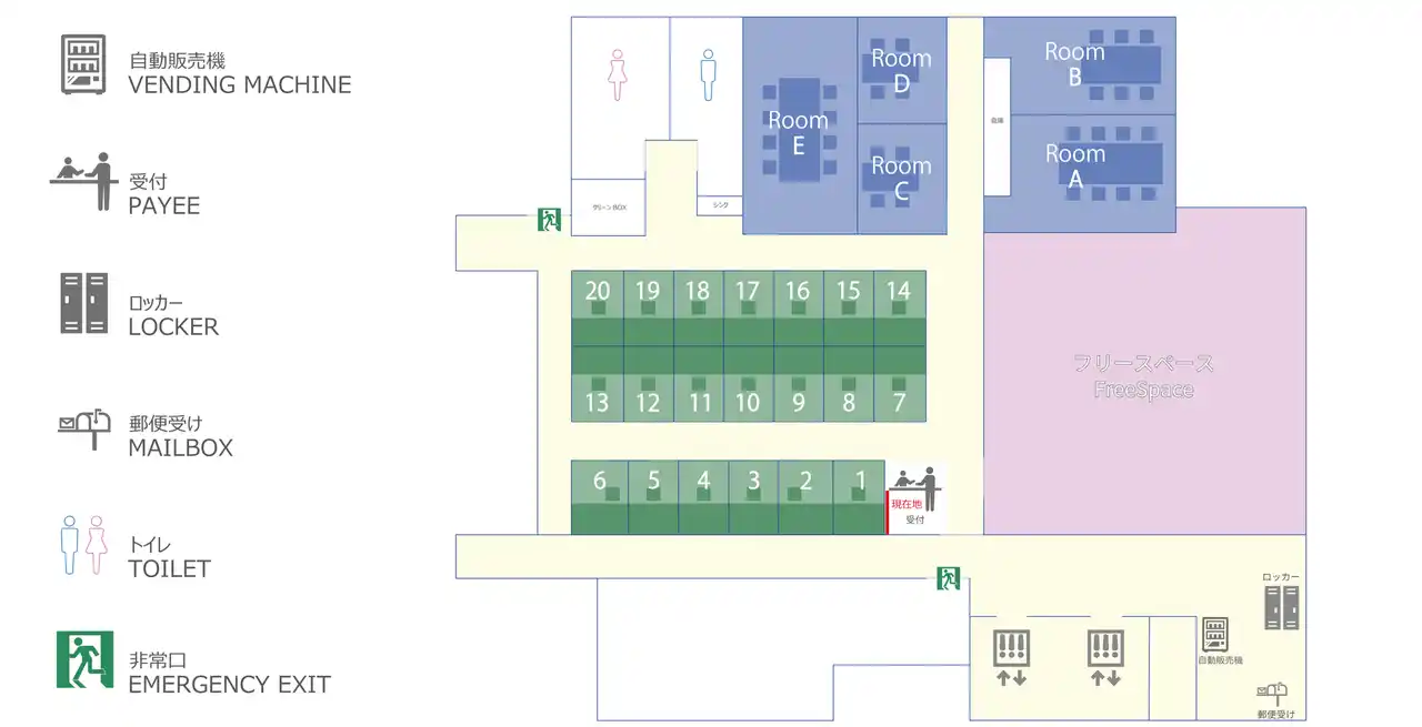 京都河原町駅から徒歩１分の好立地に完全個室完備のコワーキングスペース「いいオフィス京都四条通」がオープン