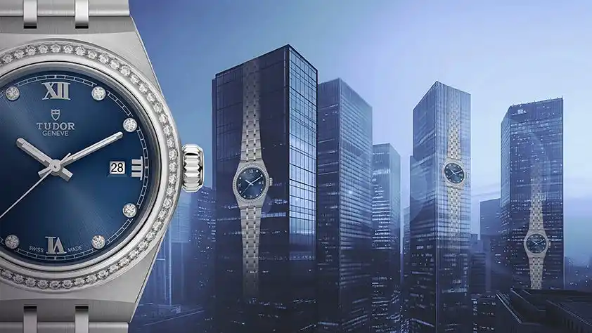 【日本ロレックス株式会社 TUDOR】 スイスの腕時計ブランド TUDORが 印象的なブルーダイアルをまとった 「チューダー ロイヤル」の新色を発表