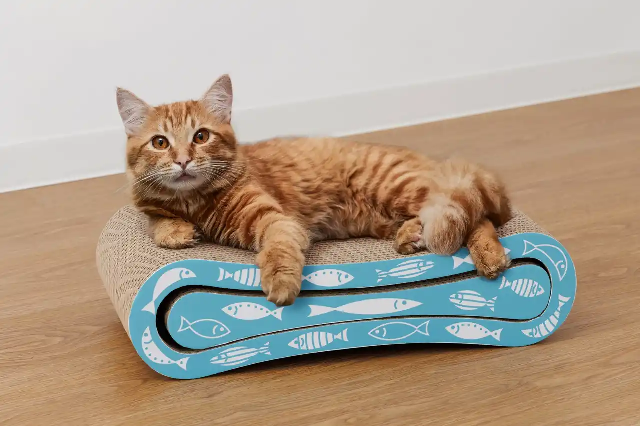 【島忠】SNS映えする猫の爪とぎ新登場！ベッド型＆TV型で楽しく過ごせる猫ライフをご提案