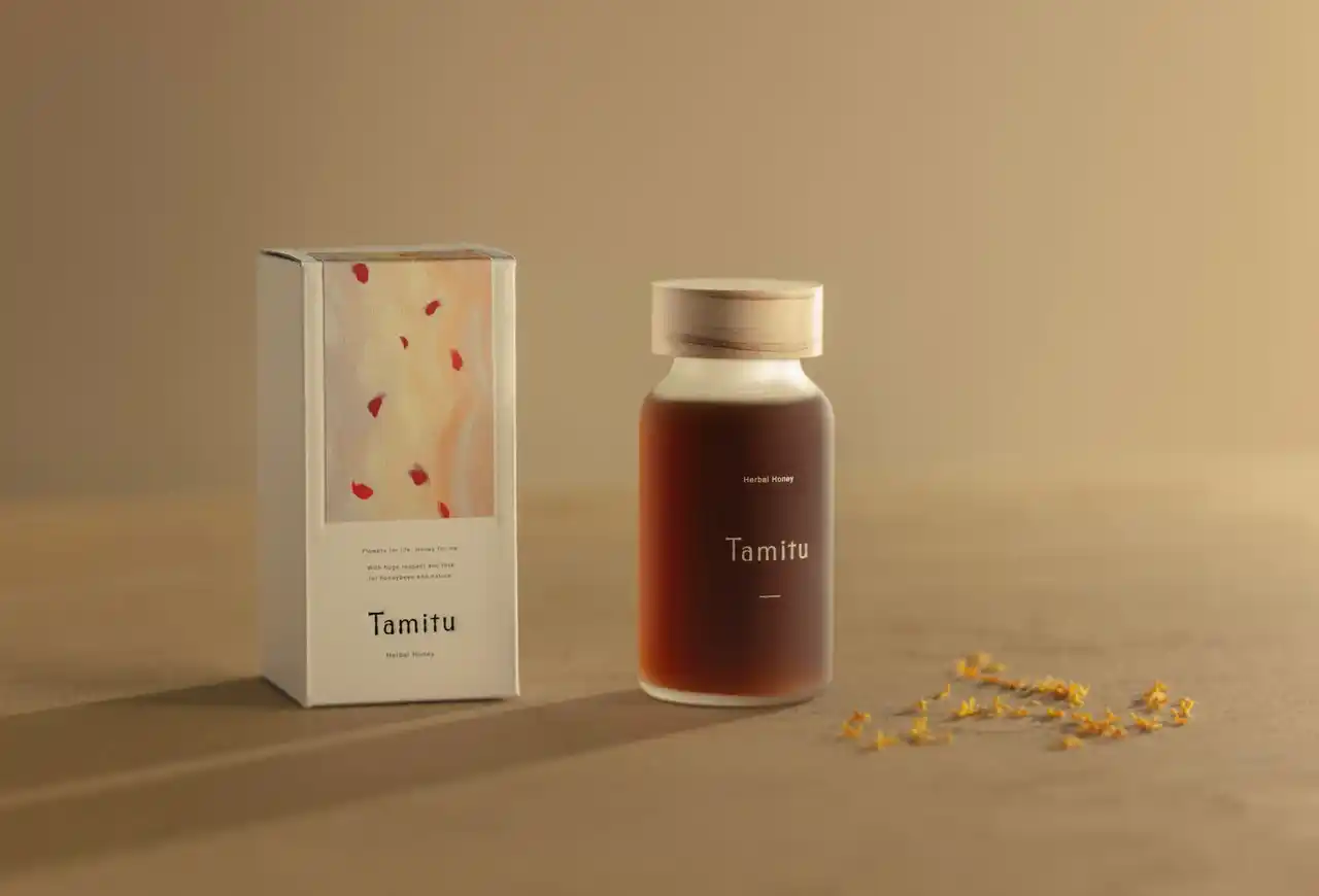 【水谷養蜂園株式会社】 TamituのHerbal Honeyから、秋のフレーバー「Herbal Honey Kinmokusei」季節限定発売。