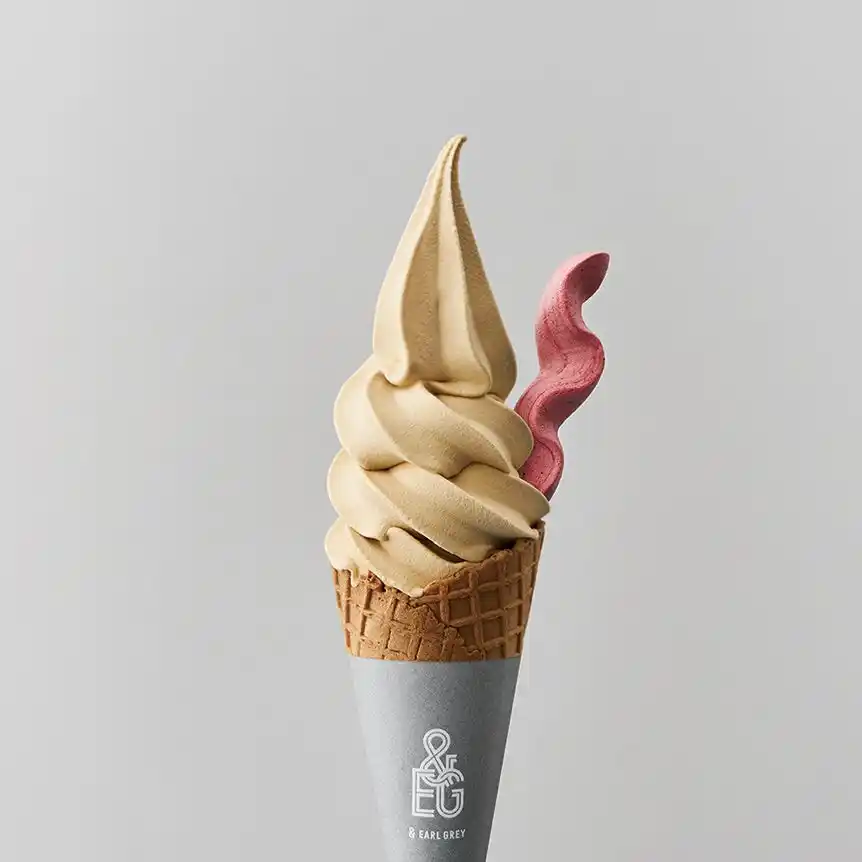 【株式会社キャセリンハウス】 アールグレイ専門店が作る、全国の催事で行列ができる人気のソフトクリームを松坂屋上野店「秋のうまいもの物産展」にて期間限定販売！