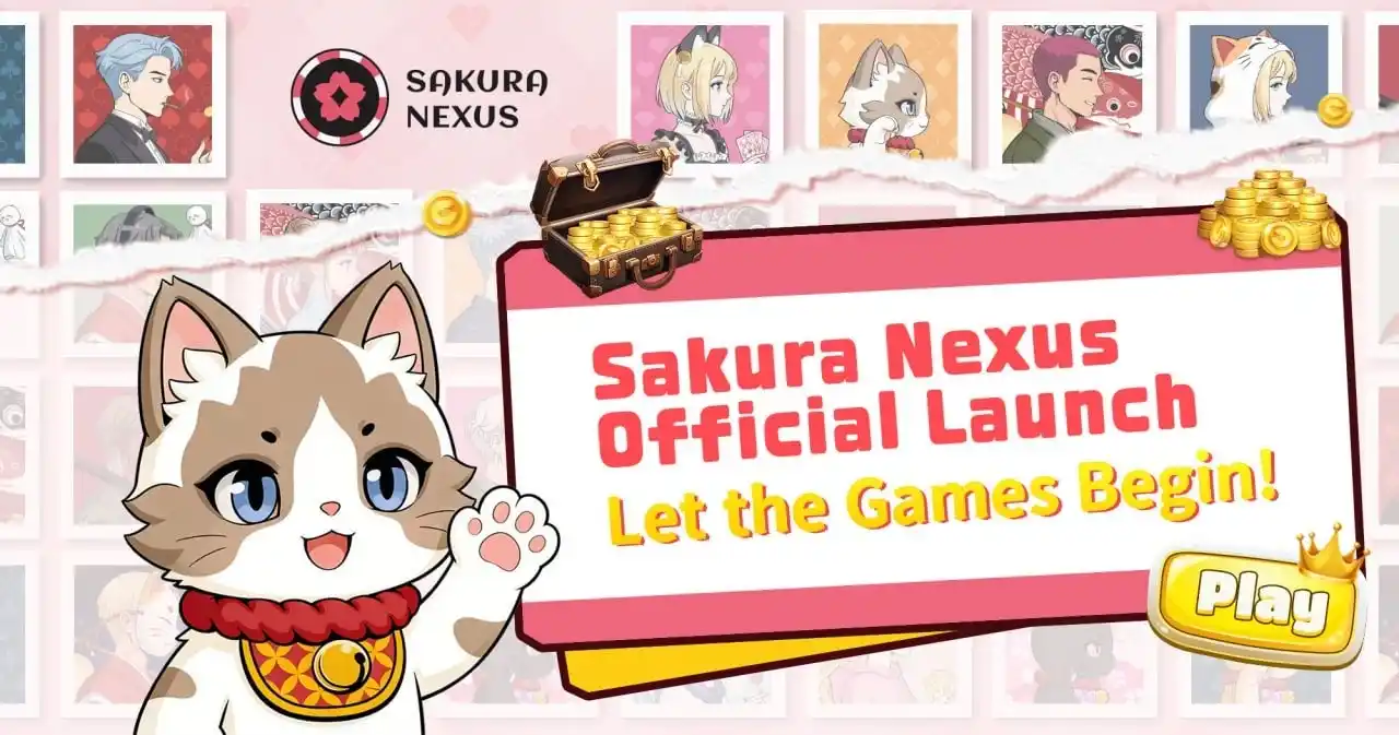 Sakura Nexus、4月22日に正式リリース！クリプトカード無料配布キャンペーン開催！