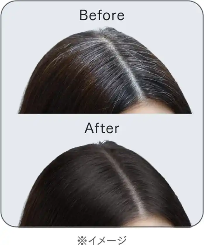 特徴5. 使う度に白髪が自然に染まる