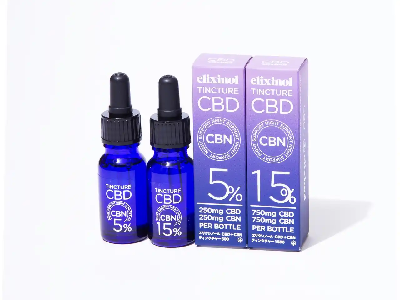 ゆったりとした夜の時間に寄り添う新習慣 「CBDティンクチャー Night Time」新発売のお知らせ