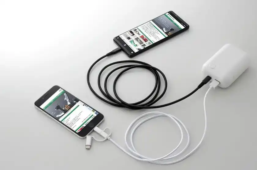 2ポート充電イメージ