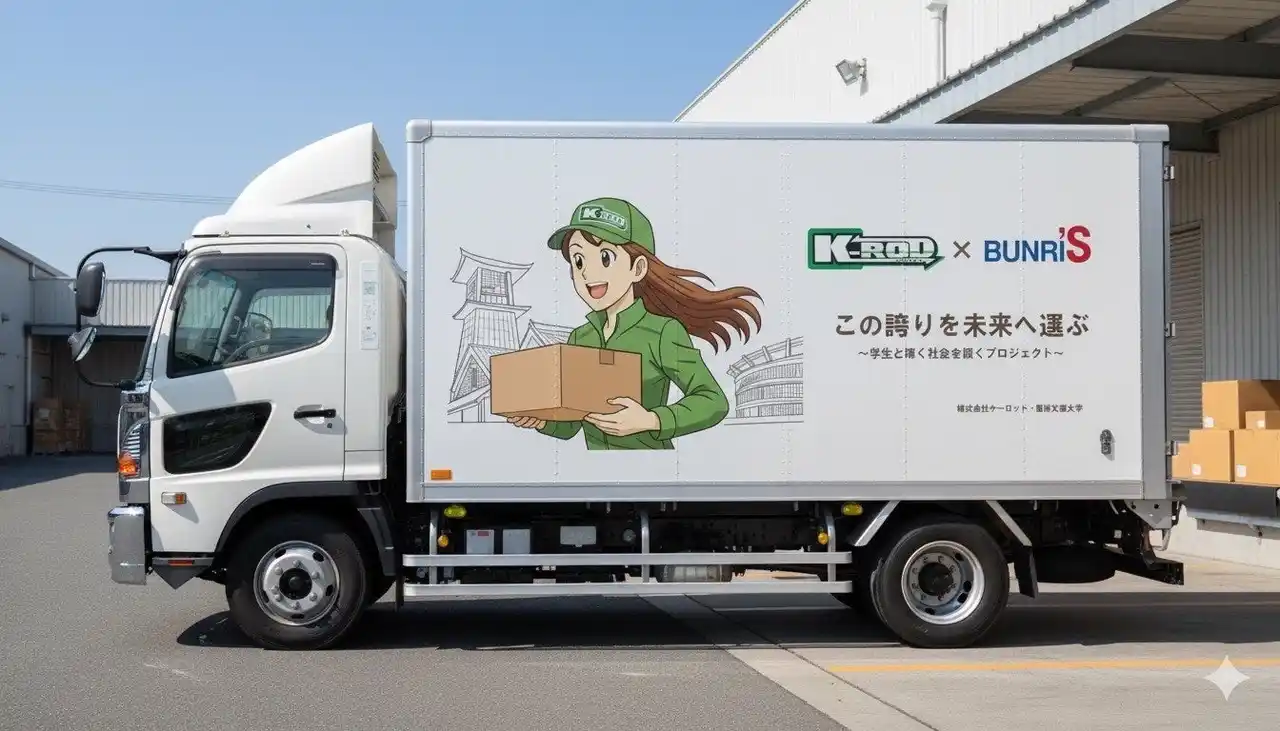 西武文理大学、世界に1台だけの『トラックラッピングアート』を制作。～学生と輝く社会を描くプロジェクト～運送業界のイメージアップを図る産学連携プロジェクトにサービス経営学部の学生が挑戦。