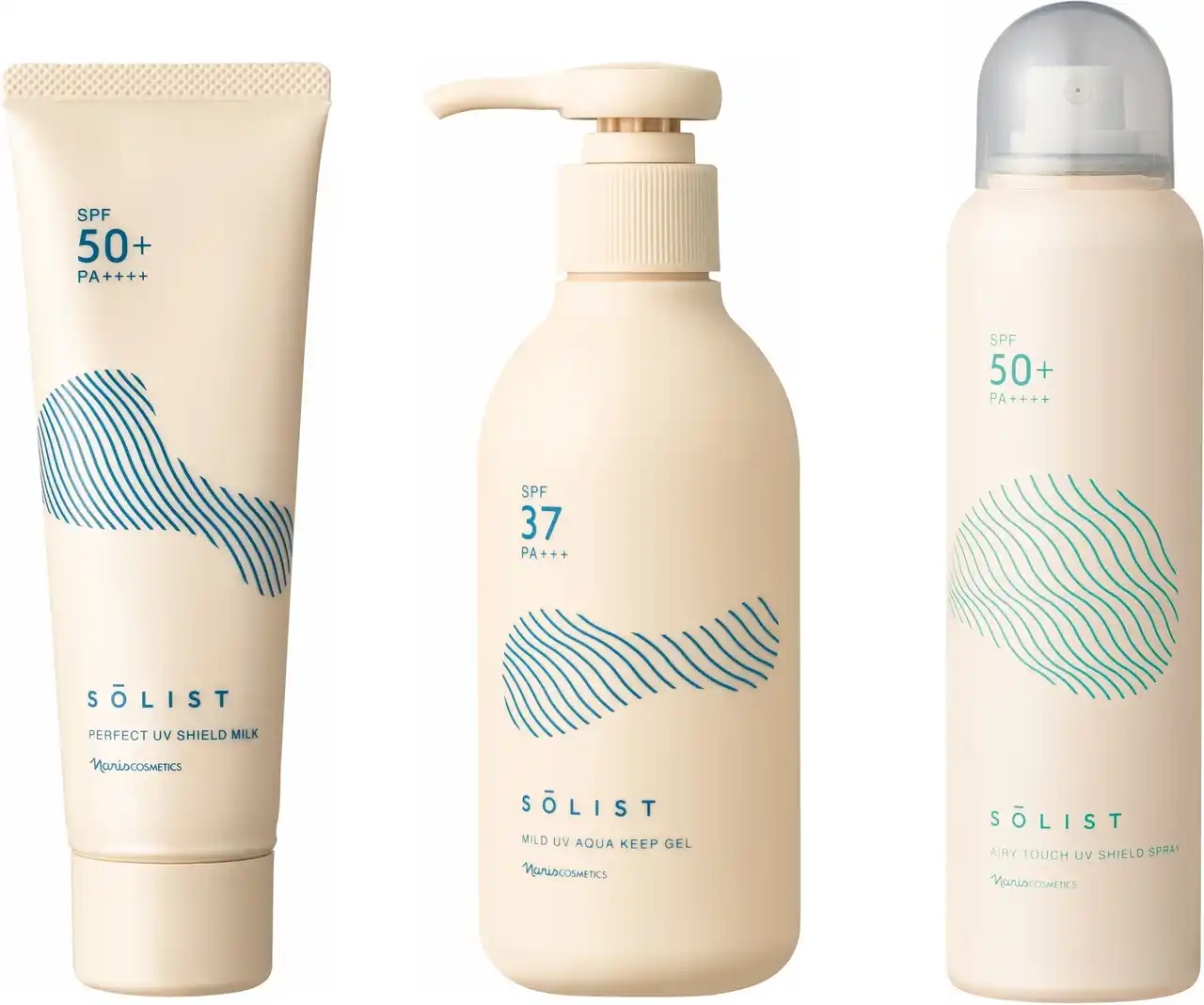 【株式会社ナリス化粧品】 UVブランド「ソリスト」3品、リニューアル発売