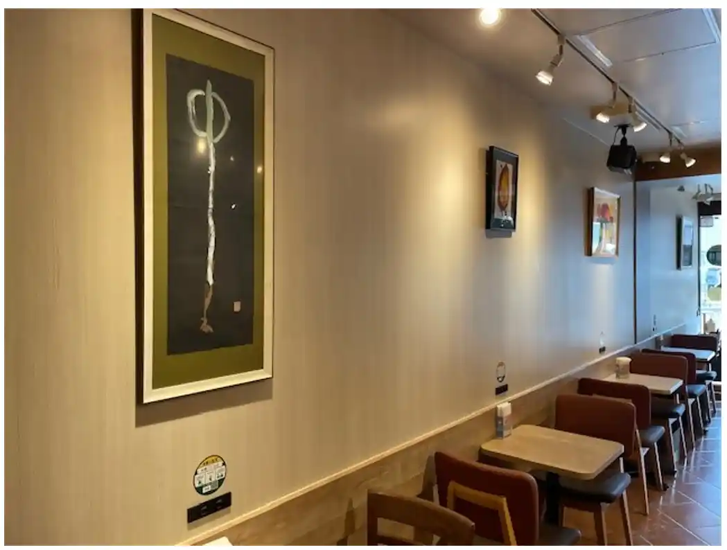 【株式会社モスフードサービス】 障がいのある方のアート作品を店内に展示して社会参加を支援「MOSごと美術館」を文京区1店舗で初開催