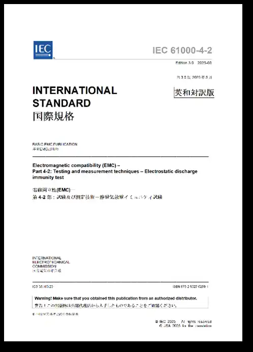 【一般財団法人日本規格協会】 EMC規格の日・英対訳版を発行しました！