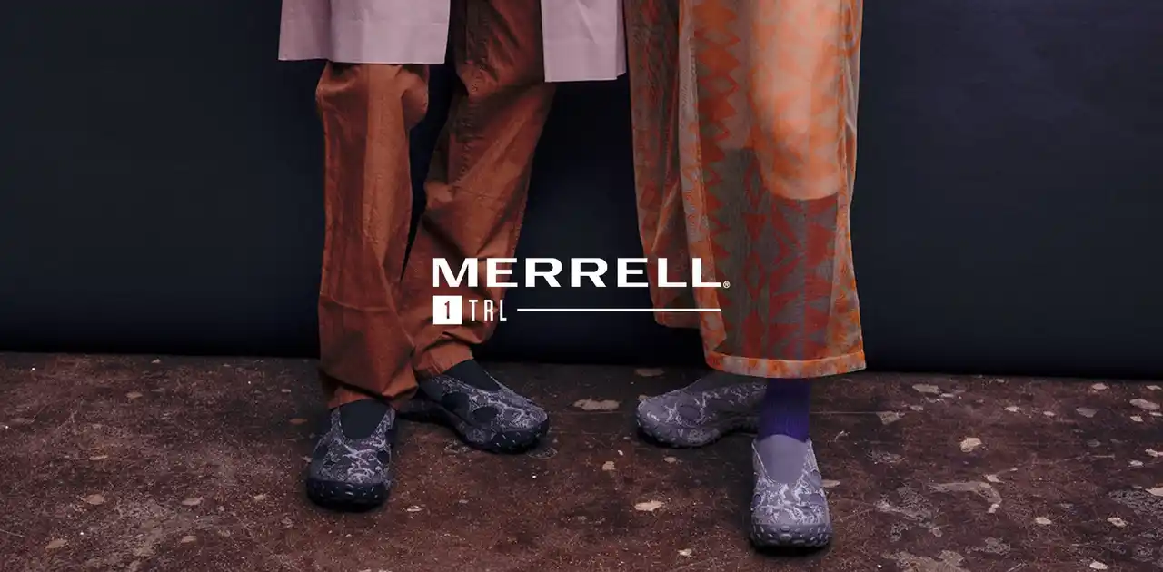 【丸紅コンシューマーブランズ株式会社】 MERRELL 1TRLの2026春夏シーズンは 「Modern Heritage」をテーマに新章へ。「Jungle Trek Mule RMT」を筆頭に新商品が2026年2月12日より続々発売。