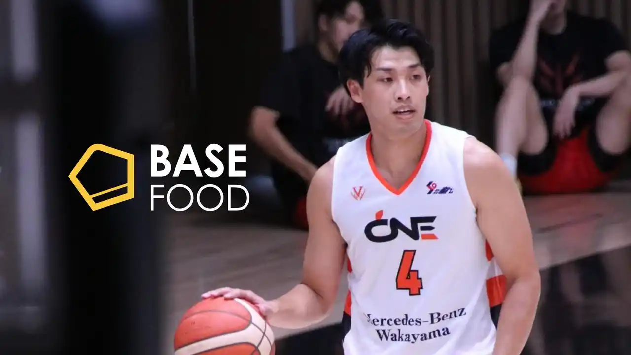 【ベースフード株式会社】 バスケットボール ワンリーズ和歌山所属森田拓磨選手とのサプライヤー契約を締結