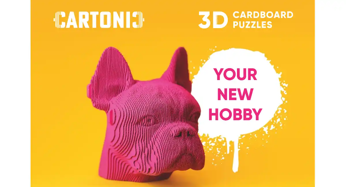 レイヤーで3D彫刻を組み立てる”DIYアート”！人物やモニュメントなどの像を作れる、ウクライナ発の立体パズル「CARTONIC」を11月1日に発売