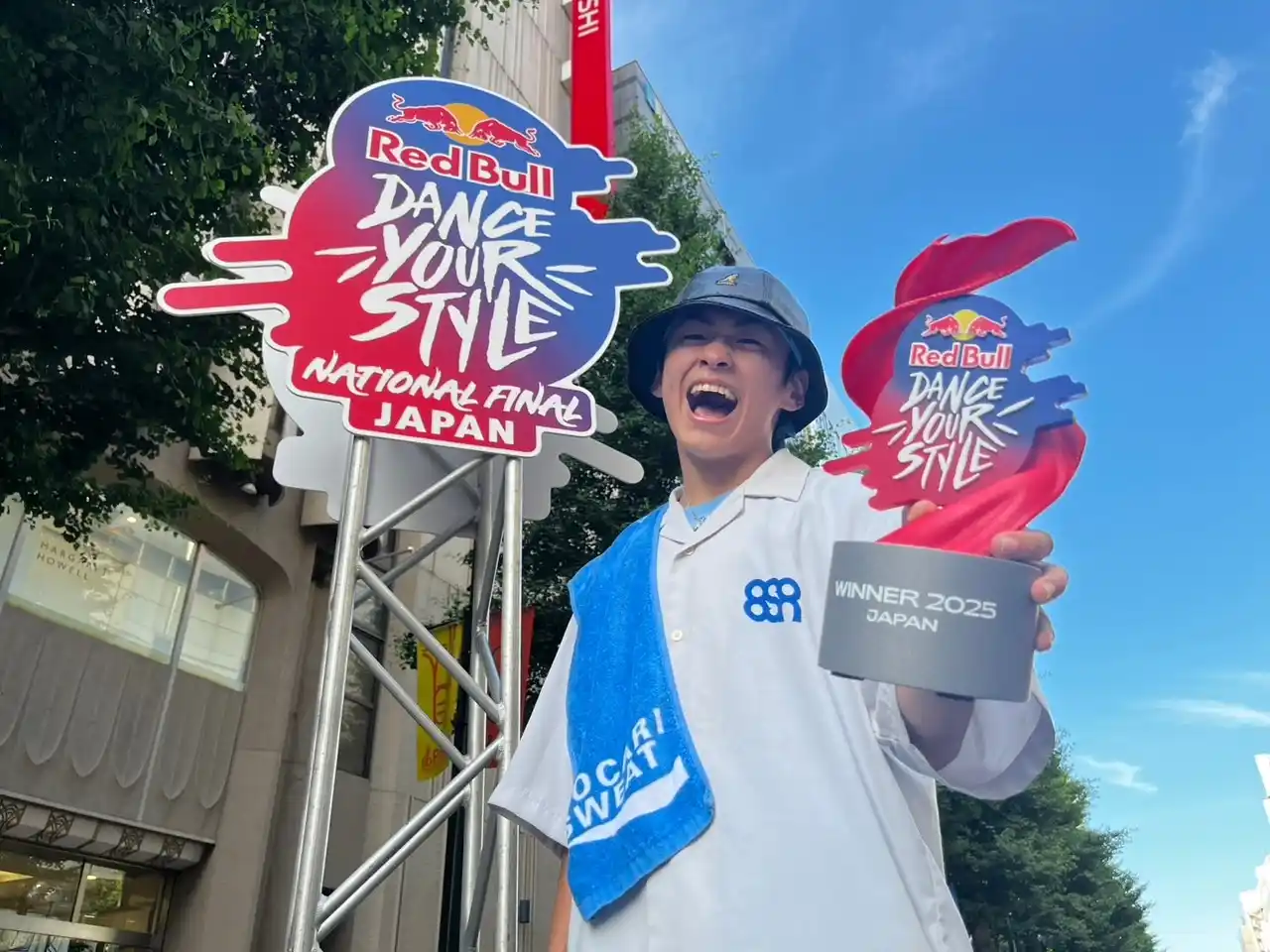 【ISARIBI株式会社】 ポカリスエット2025 CMなどにも登場"勇太"が、オールスタイルダンス世界大会『RedBull Dance Your Style』日本予選にて優勝し、日本代表に。2023年龍と同じく最年少！！