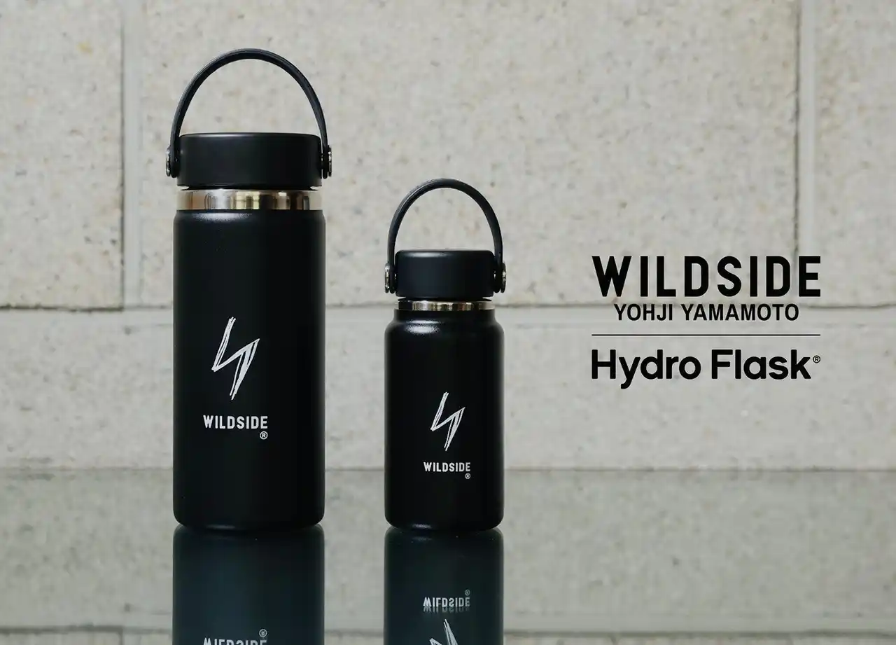 WILDSIDE YOHJI YAMAMOTO × Hydro Flask(R) Collaboration Collectionが8月30日(土)より発売