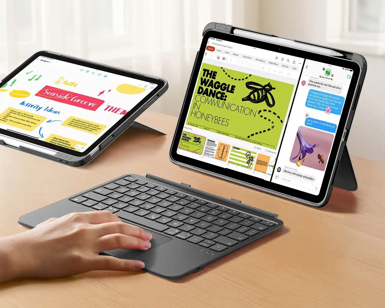 【ロア・インターナショナル】 ESR、iPadをノートPCへ拡張する、マグネット着脱式キーボードケース『Flex』シリーズ発売