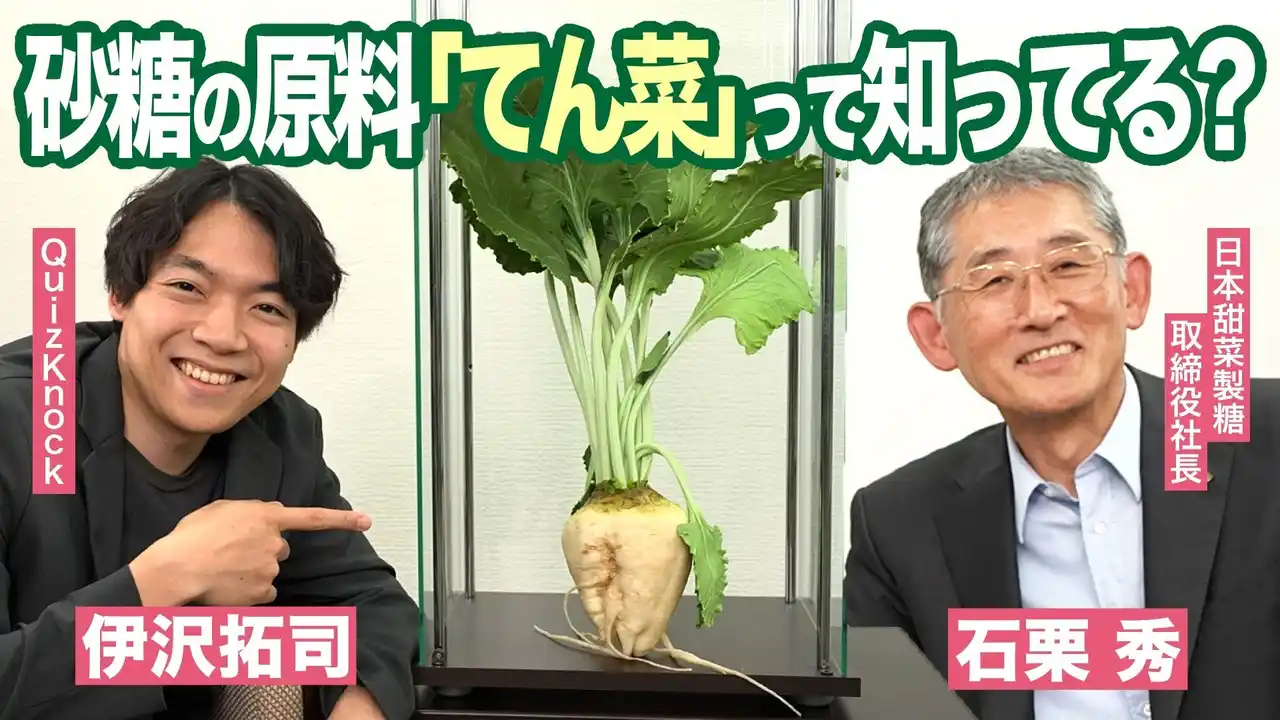 【日本甜菜製糖株式会社】 ニッテン　QuizKnockとのコラボ動画を公開