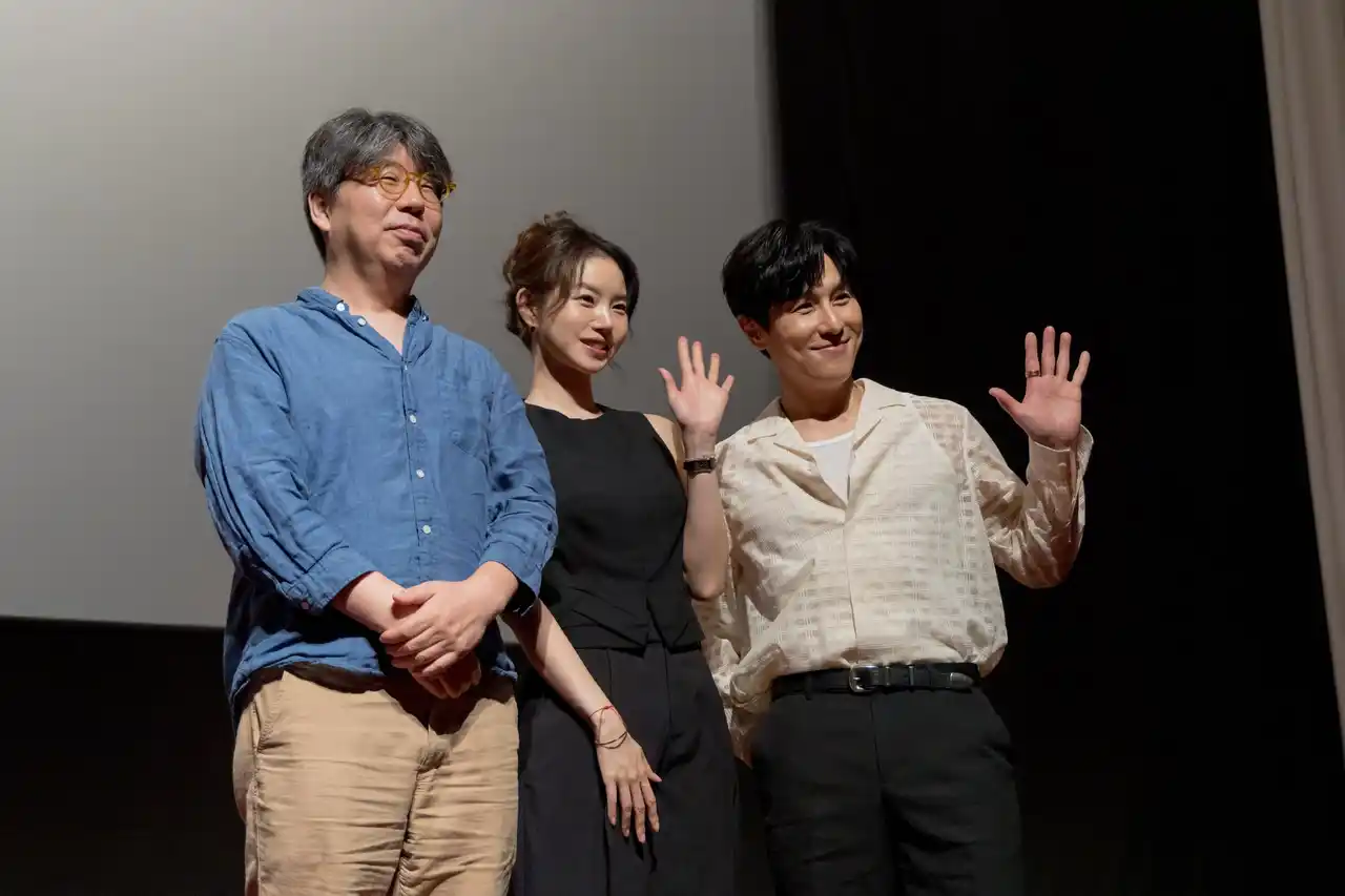 キム・ドンワン、ファン・スンオン、チョ・ソンギュ監督が緊急来日！沖縄を舞台に描かれた韓国映画『沖縄ブルーノート』の上映会＆舞台挨拶が大盛況
