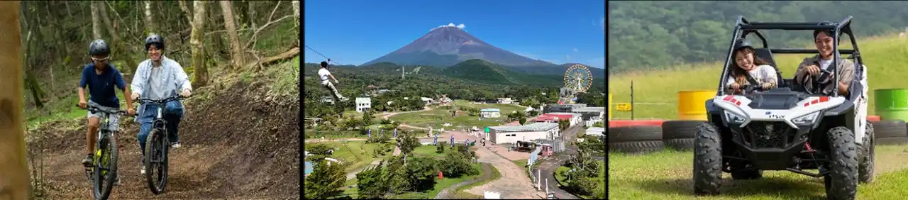 標高1,200ｍの富士山アクティビティ！ジップライン・バギー・マウンテンバイクを満喫「ぐりんぱ　春のアクティブキャンペーン」4/25(土)～5/31(日)開催