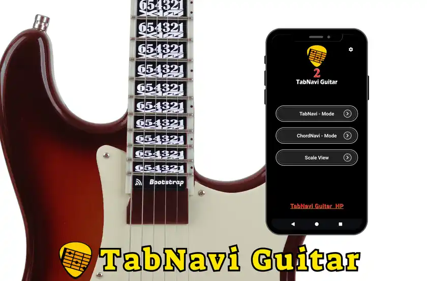 ギターの挫折をなくす「TabNavi Guitar」が12月1日(月)に最新アップデートリリーススケール表示＆4段階コード表示に対応