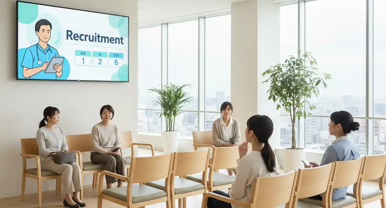 【株式会社グッドラフ】 クリニック向け「デジタルサイネージ×採用DX」支援プロジェクト開始！「信頼人材」獲得へ