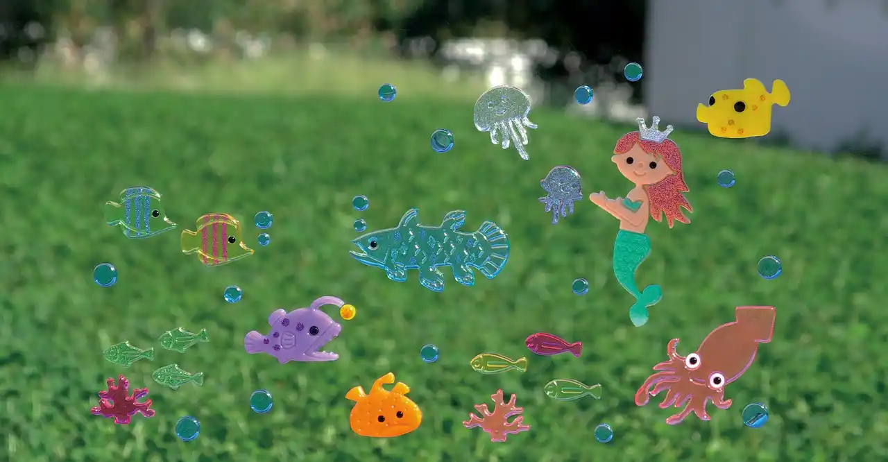 【カメヤマ株式会社】 ガラスや鏡を簡単にデコレーションできるプニプニ触感が楽しいGUMMY DECO（グミデコ）より春夏の新商品が登場！