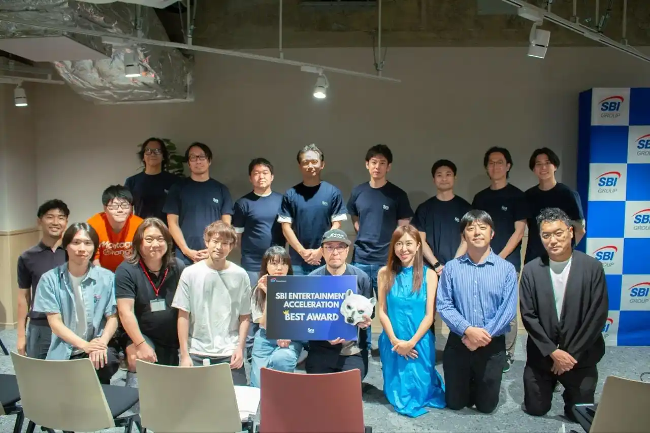 Chammi、「SBI Entertainment Acceleration（SEA）」に採択。デモデイにて、バンダイナムコ021ファンド賞を受賞