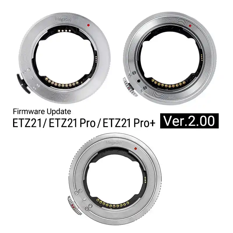 【株式会社焦点工房】 Megadap ETZ21/ETZ21 Pro/ETZ21 Pro+ ファームウェアアップデート：Ver.2.00 公開